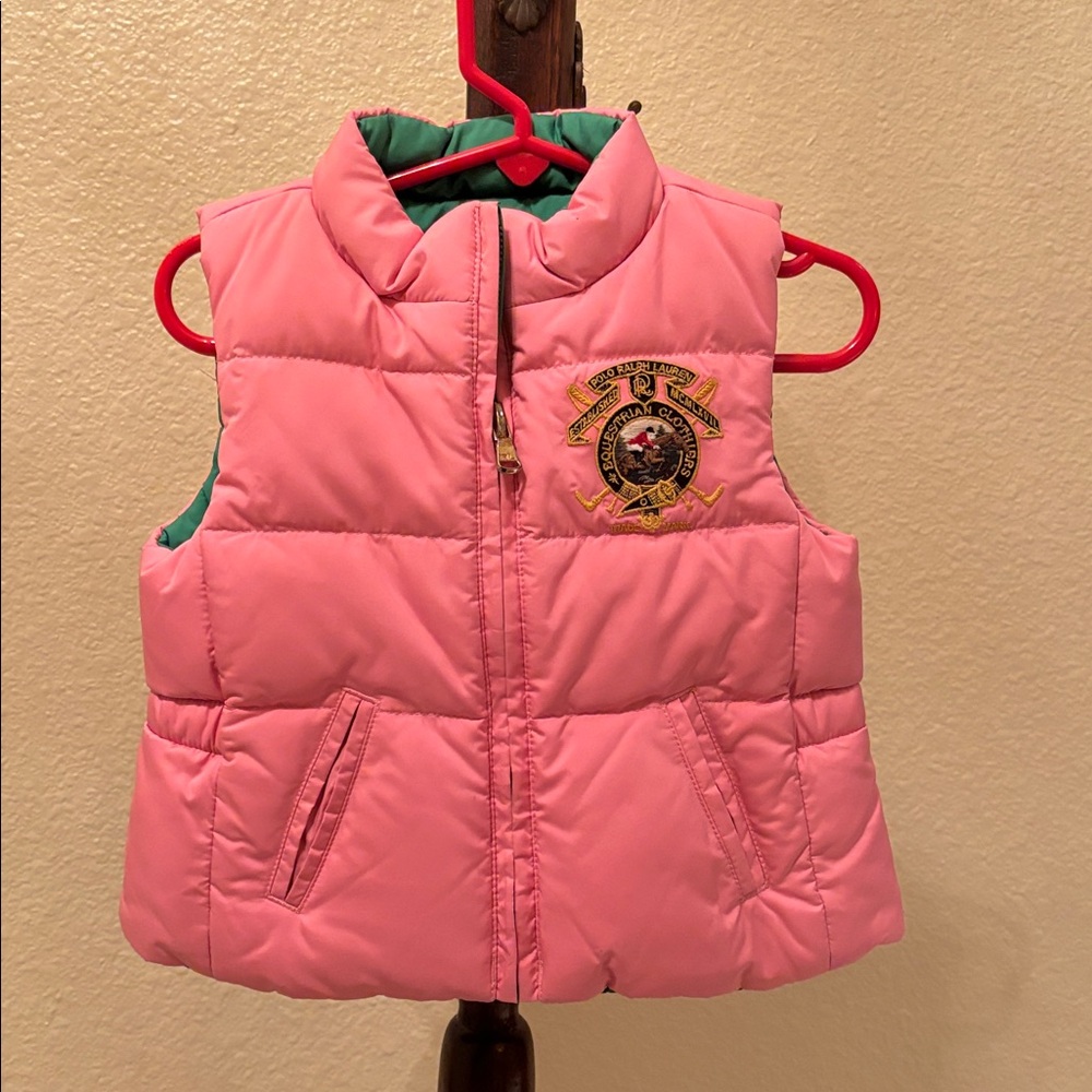 Polo Ralph Lauren down reversible puffer vest